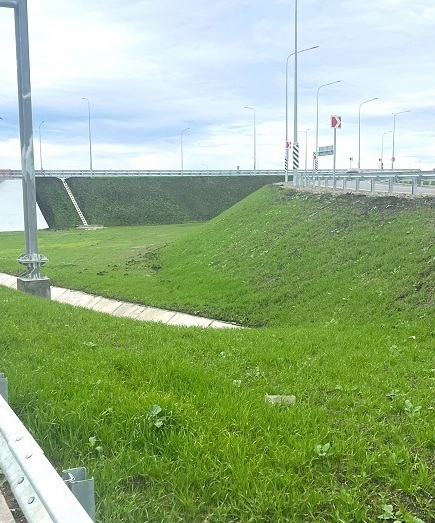 гидропосев откоса